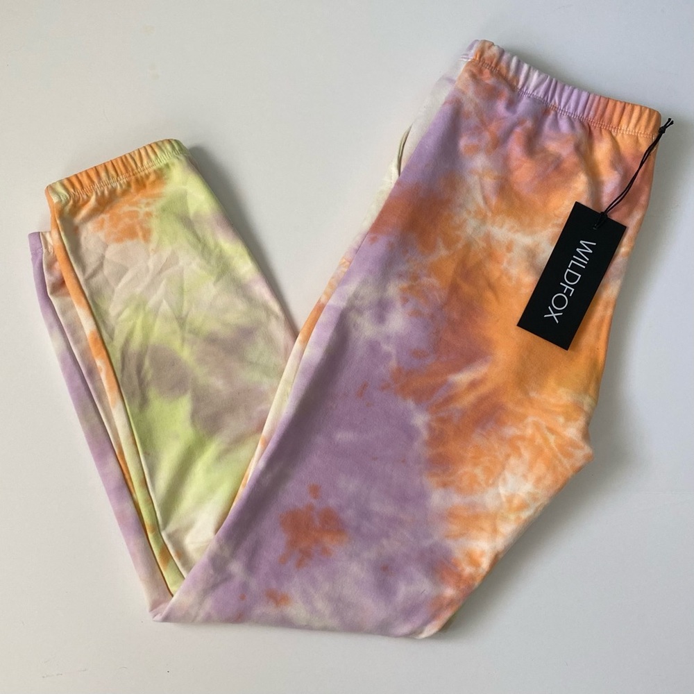 WILDFOX Sherbet Tie Dye Jogger Sweatpants